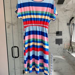 Rainbow Stripe Dress